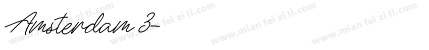 Amsterdam 3字体转换